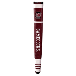 South Carolina Gamecocks Putter Grip (Colored with white stripes)