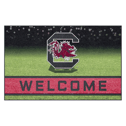 South Carolina Gamecocks Rubber Door Mat - 18in. x 30in.