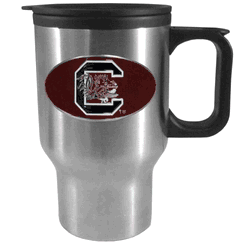 South Carolina Gamecocks Sculpted Travel Mug, 14 oz