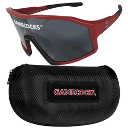 South Carolina Gamecocks Shield Sunglasses with Case