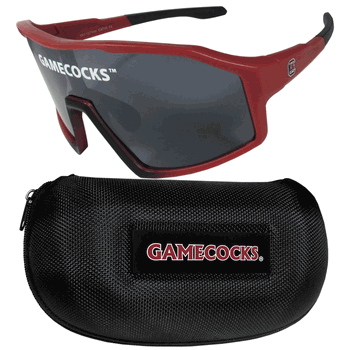 South Carolina Gamecocks Shield Sunglasses with Case