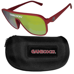 South Carolina Gamecocks Shield Sunglasses with Case