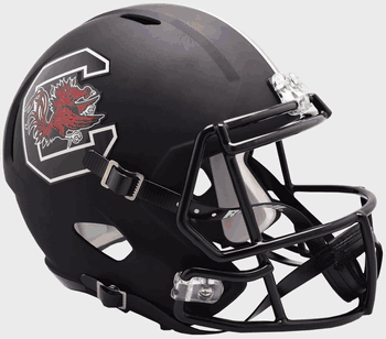 South Carolina Gamecocks Speed Replica Full Size Football Helmet Matte Black