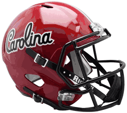 South Carolina Gamecocks Speed Replica Full Size Football Helmet Script