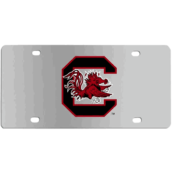 South Carolina Gamecocks Steel License Plate Wall Plaque