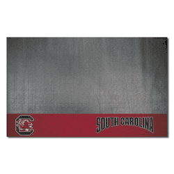 South Carolina Gamecocks Vinyl Grill Mat - 26in. x 42in.