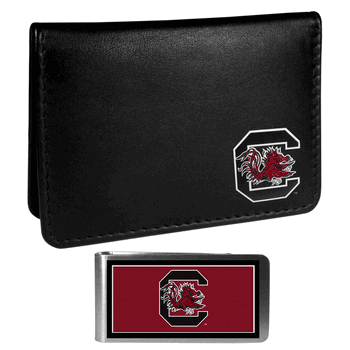 South Carolina Gamecocks Weekend Bi-fold Wallet & Color Money Clip
