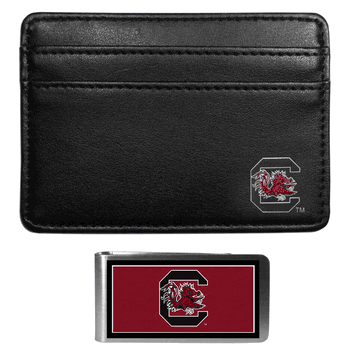 South Carolina Gamecocks Weekend Wallet & Color Money Clip