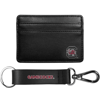 South Carolina Gamecocks Weekend Wallet & Strap Key Chain