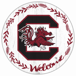 South Carolina Gamecocks Welcome 12in Circle