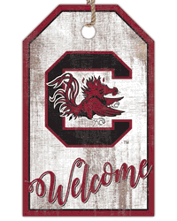 South Carolina Gamecocks Welcome Team Tag 11x19 Sign