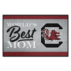 South Carolina Gamecocks World's Best Mom Starter Mat Accent Rug - 19in. x 30in.