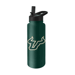 South Florida Bulls 34oz Logo Quencher Bottle