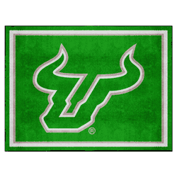 South Florida Bulls 8ft. x 10 ft. Plush Area Rug