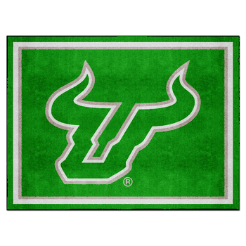 South Florida Bulls 8ft. x 10 ft. Plush Area Rug