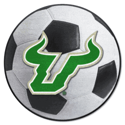 South Florida Bulls Soccer Ball Rug - 27in. Diameter