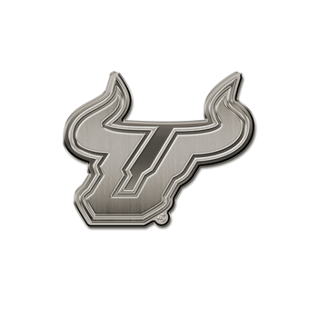 South Florida Bulls Standard Antique Auto Emblem