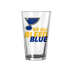 St. Louis Blues 16oz Slogan Pint Glass