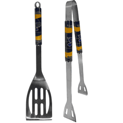 St. Louis Blues 2 pc Steel BBQ Tool Set