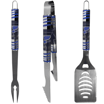 St. Louis Blues 3 pc Tailgater BBQ Set