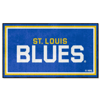 St. Louis Blues 3ft. x 5ft. Plush Area Rug