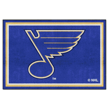 St. Louis Blues 5ft. x 8 ft. Plush Area Rug