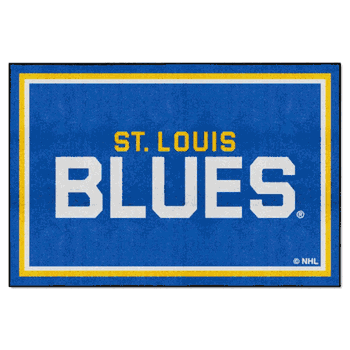 St. Louis Blues 5ft. x 8 ft. Plush Area Rug