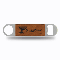 St. Louis Blues Brown Laser Engraved Bar Blade