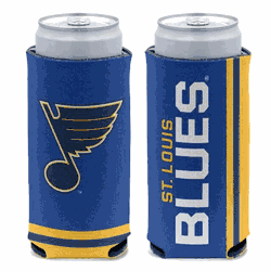 St. Louis Blues Can Cooler Slim Can Design