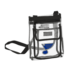 St Louis Blues Clear Crossbody