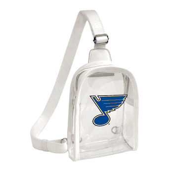 St. Louis Blues Clear Mini Sling Stadium Bag