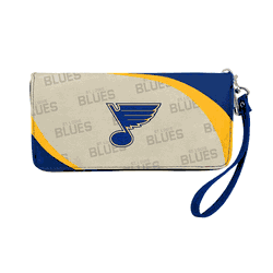 St. Louis Blues Curve Zip Organizer Wallet