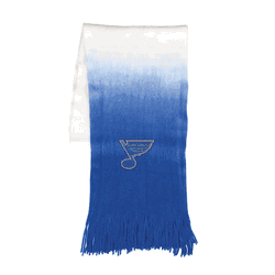 St. Louis Blues Dip Dye Scarf Royal