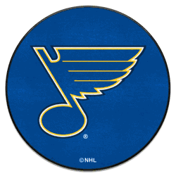 St. Louis Blues Hockey Puck Rug - 27in. Diameter