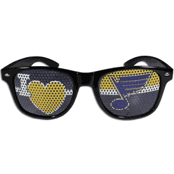 St. Louis Blues I Heart Game Day Shades