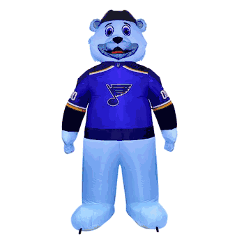 St. Louis Blues 7 FT Inflatable Mascot