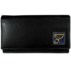 St. Louis Blues Leather Women's Wallet