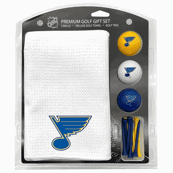 St. Louis Blues Microfiber Towel Gift Set - 16 x 40 (White)
