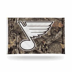 St. Louis Blues / Mossy Oak Camo Break-Up Country Banner Flag (3X5)