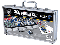 St. Louis Blues NHL 300pc Poker Set