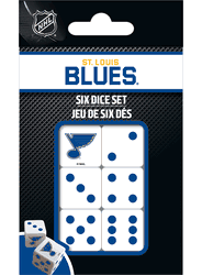 St. Louis Blues NHL Dice Set