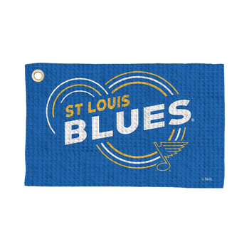 St. Louis Blues NHL Droplets Waffle Fan Towel 16x25 inches