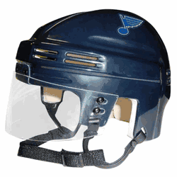 St. Louis Blues NHL Mini Helmet Team Color