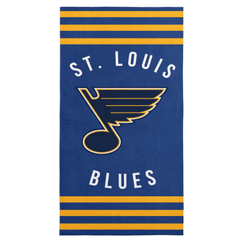 St. Louis Blues NHL Stripes Beach Towel 30 x 60 inches
