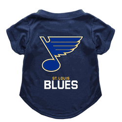 St. Louis Blues Pet T-Shirt Extra Small