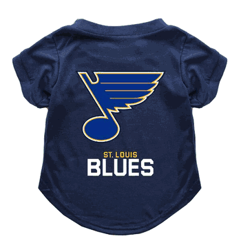 St. Louis Blues Pet T-Shirt Medium
