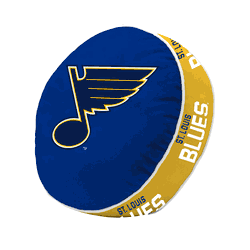 St Louis Blues Puff Pillow