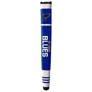 St. Louis Blues Putter Grip (Colored with white stripes)