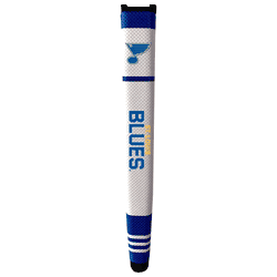 St. Louis Blues Putter Grip (White with colored stripes)