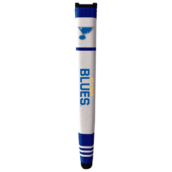 St. Louis Blues Putter Grip (White with colored stripes)